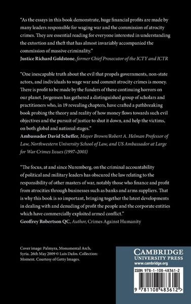 Produktbild: The International Criminal Responsibility of War's Funders and Profiteers