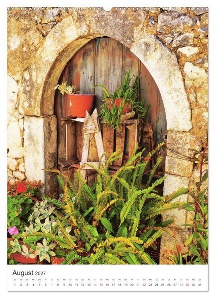 Produktbild: Kreta, deine T&uuml;ren (Wandkalender 2027 DIN A2 hoch), CALVENDO Monatskalender
