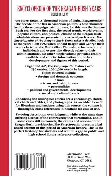 Produktbild: Encyclopedia of the Reagan-Bush Years