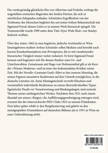 Produktbild: Traumnovelle (Gro&szlig;druck)