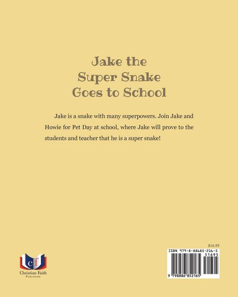 Produktbild: Jake the Super Snake Goes to School