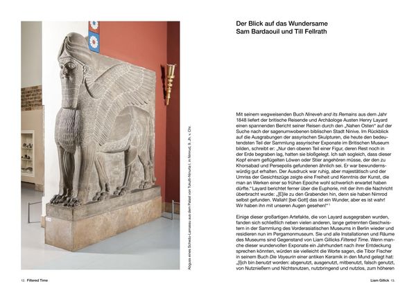 Produktbild: Liam Gillick &ndash; Filtered Time. Reflexionen &uuml;ber das Pergamonmuseum
