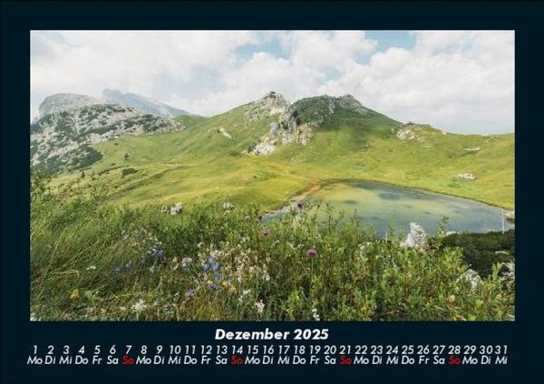 Produktbild: Landschaftskalender 2025 Fotokalender DIN A5