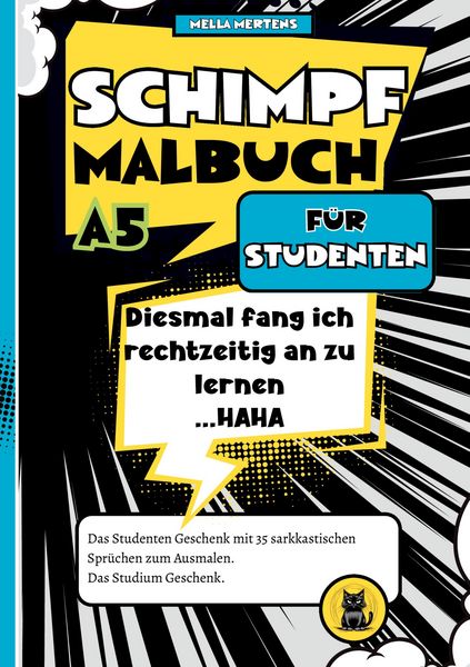 Produktbild: Schimpfmalbuch f&uuml;r Studenten