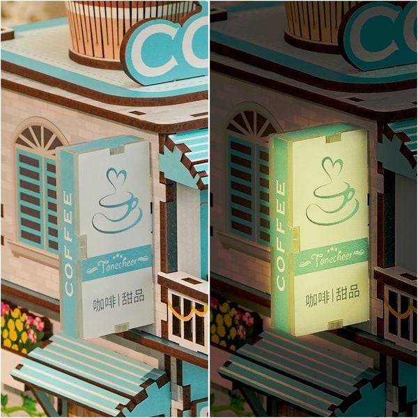 Book Nook DIY Bücherecke Cape Coffee Shop