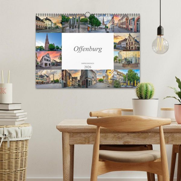 Produktbild: Offenburg Impressionen (Wandkalender 2026 DIN A3 quer), CALVENDO Monatskalender