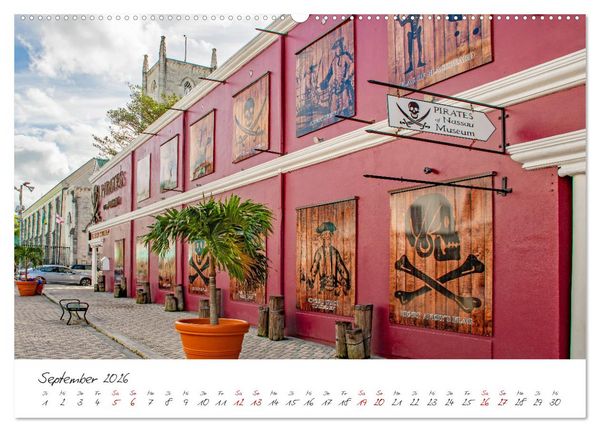 Produktbild: Nassau - Stadt mit karibischem Flair (Wandkalender 2026 DIN A2 quer), CALVENDO Monatskalender