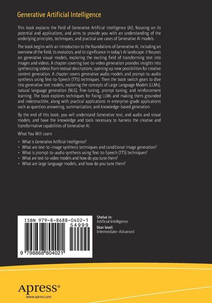 Produktbild: Generative Artificial Intelligence