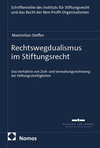 Produktbild: Rechtswegdualismus im Stiftungsrecht