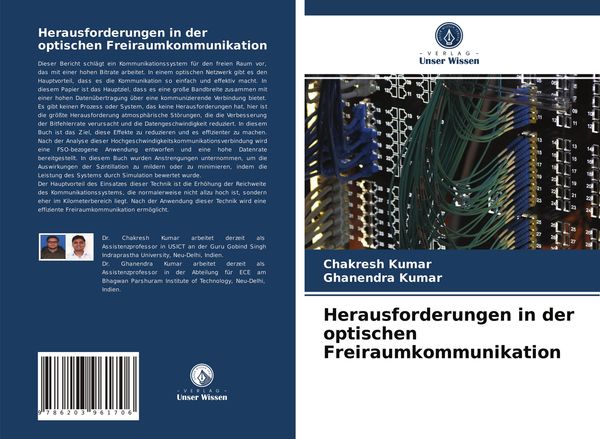 Produktbild: Herausforderungen in der optischen Freiraumkommunikation