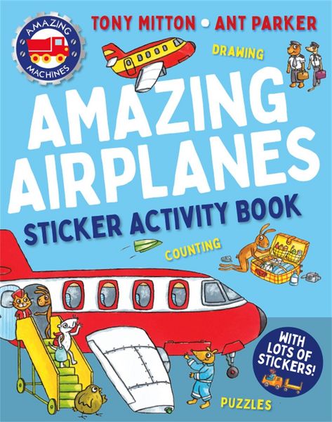 Produktbild: Mitton, T: Amazing Machines Amazing Airplanes Sticker Activi