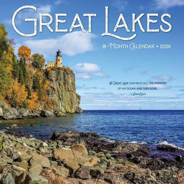 Produktbild: Great Lakes 2026 12 X 12 Wall Calendar