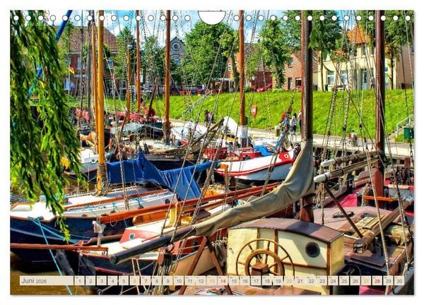 Produktbild: Reise an die Nordsee - Carolinensiel (Wandkalender 2026 DIN A4 quer), CALVENDO Monatskalender
