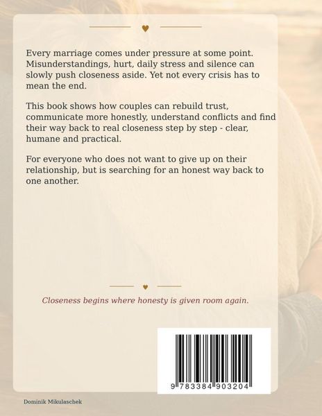 Produktbild: Mikulaschek, D: How do I save my marriage?