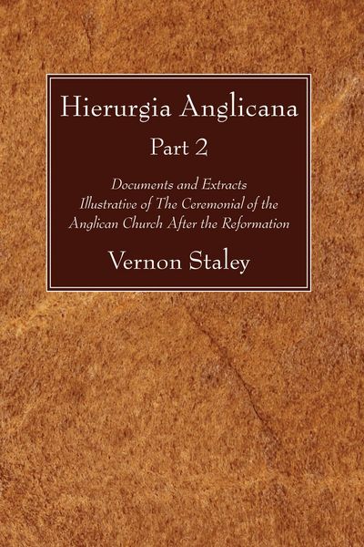 Produktbild: Hierurgia Anglicana, Part 2