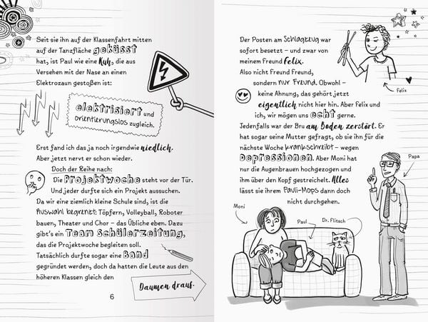Produktbild: Das ungeheimste Tagebuch der Welt! Band 4: Wie mein bl&ouml;der Bruder die Hauptrolle in meinem Theaterst&uuml;ck spielte ...