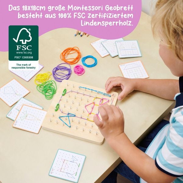 Produktbild: EH Montessori Geometriebrett