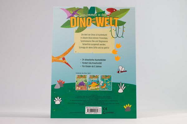 Produktbild: Meine Dino-Welt - Malblock