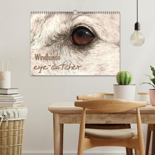Produktbild: Windhunde eye-catcher (Wandkalender 2026 DIN A3 quer), CALVENDO Monatskalender