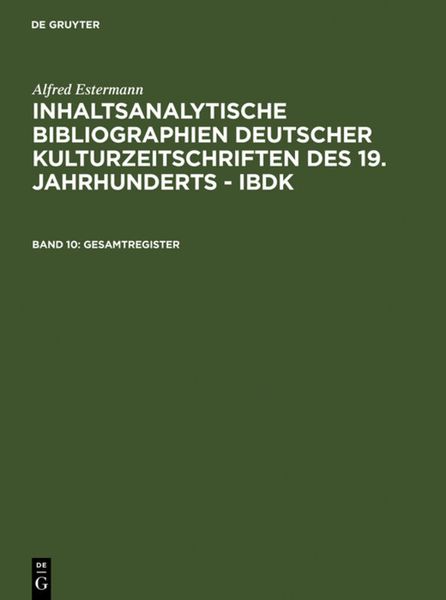 Produktbild: Gesamtregister