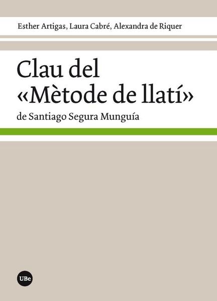 Produktbild: Clau del "M&egrave;tode de llat&iacute;" de Santiago Segura Mungu&iacute;a