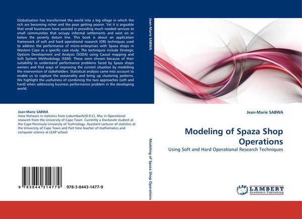 Produktbild: Modeling of Spaza Shop Operations