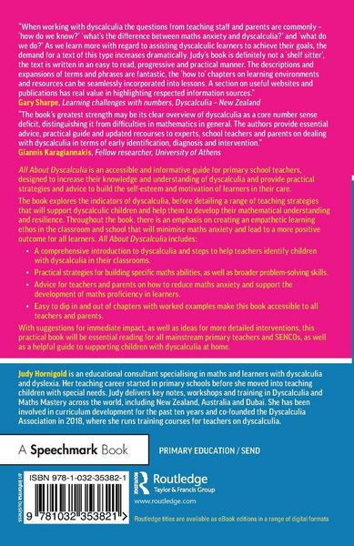 Produktbild: All About Dyscalculia