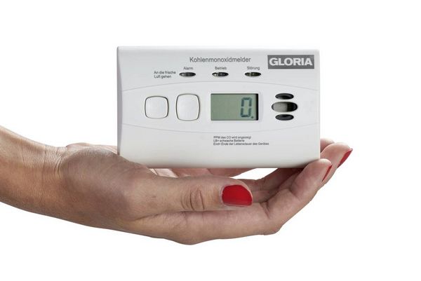 Produktbild: Gloria KO10D Kohlenmonoxid-Melder inkl. 10 Jahres-Batterie batteriebetrieben detektiert Kohlenmonoxid