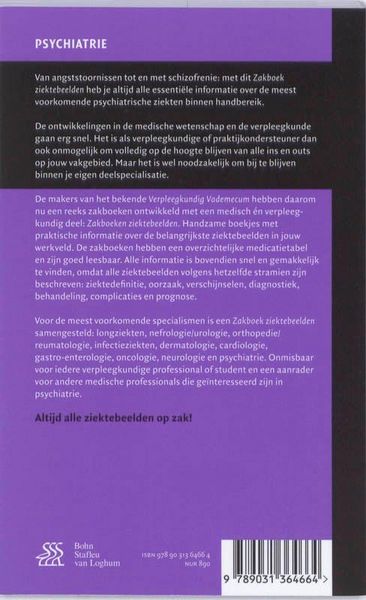 Produktbild: Zakboek ziektebeelden Psychiatrie