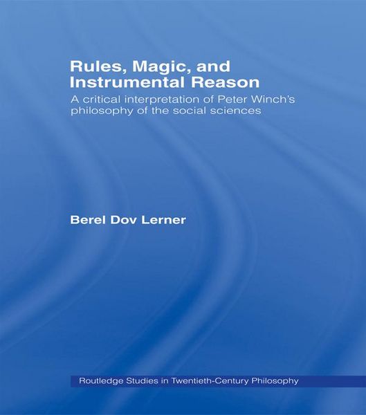 Produktbild: Rules, Magic and Instrumental Reason
