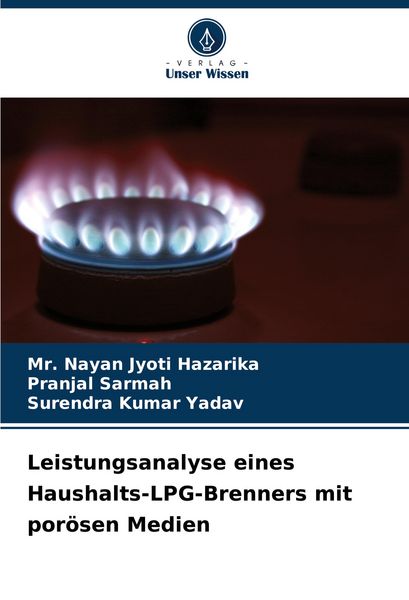 Produktbild: Leistungsanalyse eines Haushalts-LPG-Brenners mit por&ouml;sen Medien