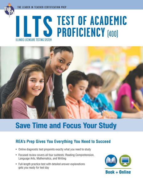 Produktbild: ILTS Test of Academic Proficiency (TAP) Book + Online