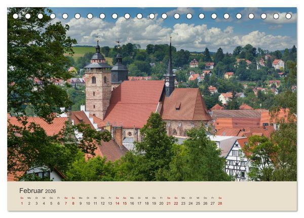 Produktbild: Sommer in Schmalkalden (Tischkalender 2026 DIN A5 quer), CALVENDO Monatskalender