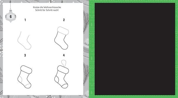 Produktbild: Mein Adventskalender-Kratzbuch