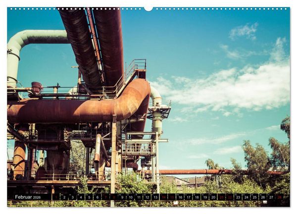 Produktbild: Deutsche Industriekultur (Wandkalender 2026 DIN A2 quer), CALVENDO Monatskalender
