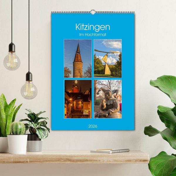 Produktbild: Kitzingen im Hochformat (Wandkalender 2026 DIN A2 hoch), CALVENDO Monatskalender