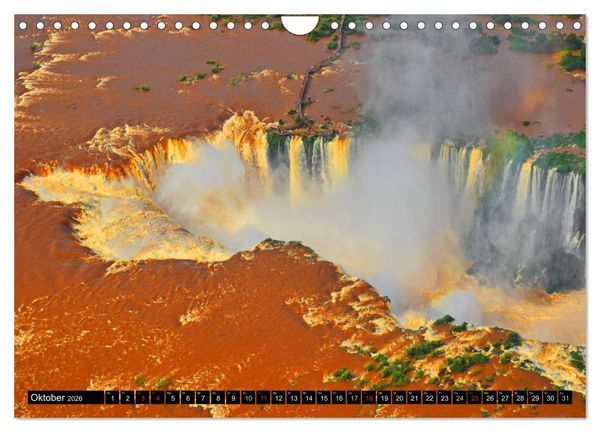 Produktbild: Brasilien - das gr&ouml;&szlig;te Land S&uuml;damerikas (Wandkalender 2026 DIN A4 quer), CALVENDO Monatskalender