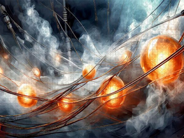 Produktbild: CALVENDO Puzzle Poesie der Glutkugeln | 2000 Teile Lege-Gr&ouml;&szlig;e 90x67cm Foto-Puzzle f&uuml;r gl&uuml;ckliche Stunden