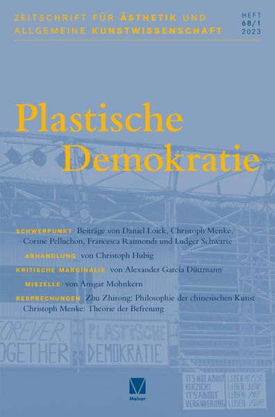 Produktbild: Plastische Demokratie