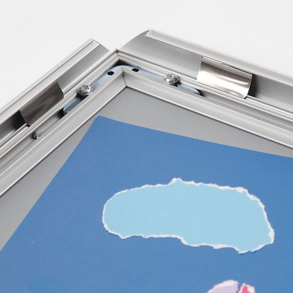 Produktbild: Creativ Company Klickrahmen, Aluminium Bilder Rahmen A4, Blatt 210x297 mm