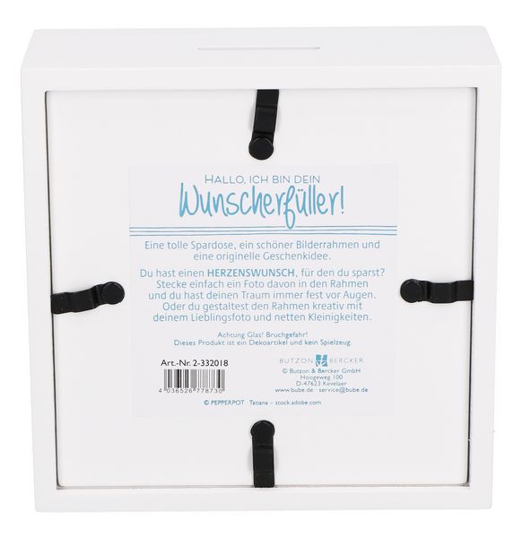 Produktbild: Bilderrahmen-Spardose - Wunscherf&uuml;ller