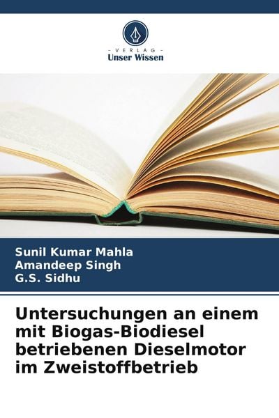 Produktbild: Untersuchungen an einem mit Biogas-Biodiesel betriebenen Dieselmotor im Zweistoffbetrieb
