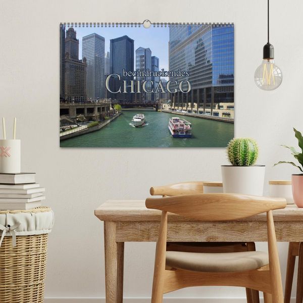 Produktbild: beeindruckendes Chicago (Wandkalender 2026 DIN A3 quer), CALVENDO Monatskalender