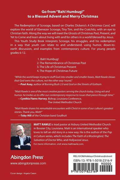 Produktbild: Redemption of Scrooge Youth Study Book