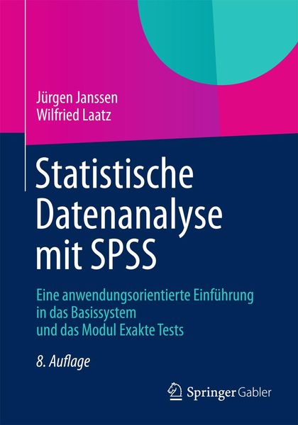Produktbild: Statistische Datenanalyse mit SPSS