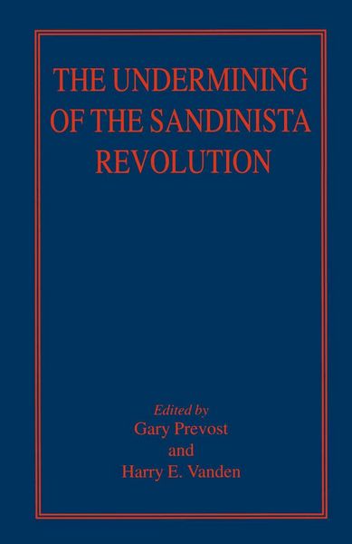 Produktbild: The Undermining of the Sandinista Revolution
