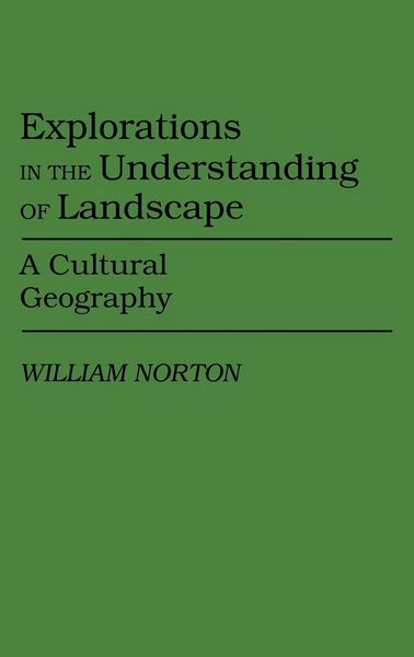 Produktbild: Explorations in the Understanding of Landscape