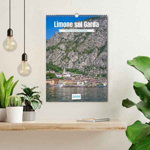 Produktbild: Limone sul Garda - Perle am Westufer des Gardasees (Wandkalender 2026 DIN A3 hoch), CALVENDO Monatskalender