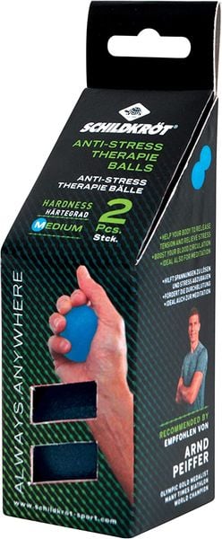Produktbild: Schildkr&ouml;t 960118 - Anti-Stress Therapie B&auml;lle, 48mm, 2er Set