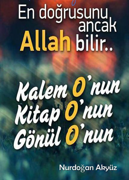 Produktbild: En Dogrusunu Ancak ALLAH Bilir..